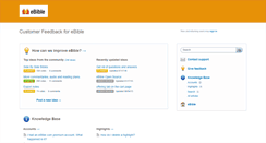 Desktop Screenshot of feedback.ebible.com